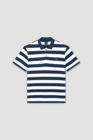 Paul & Shark - Polo manches courtes rayé de coton piqué
