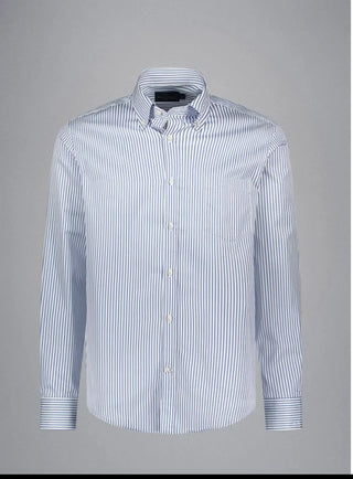 Paul & Shark - Chemise rayée twill de coton