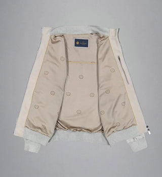 Paul & Shark - Cardigan de coton et soie avec devant Aqualeather®