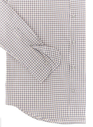 Paul & Shark - Chemise à carreaux de coton Silver Collection