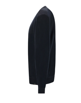 Paul & Shark - Chandail col rond de laine Summer Wool avec appliqués Loro Piana