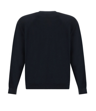 Paul & Shark - Chandail col rond de laine Summer Wool avec appliqués Loro Piana