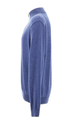 Paul & Shark - Chandail col zippé de laine Soft Piuma