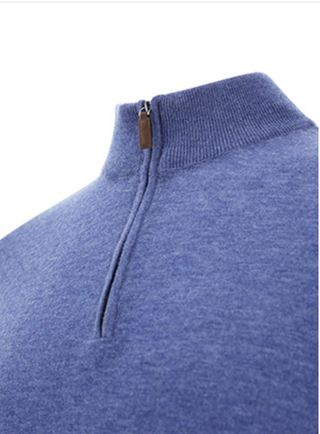 Paul & Shark - Chandail col zippé de laine Soft Piuma
