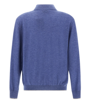 Paul & Shark - Chandail col zippé de laine Soft Piuma