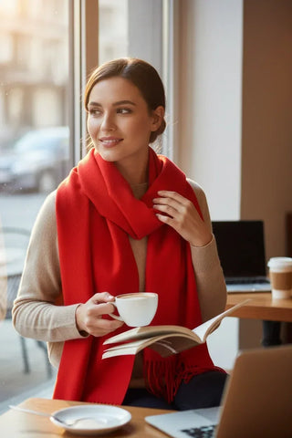 Hemley - Foulard uni de laine
