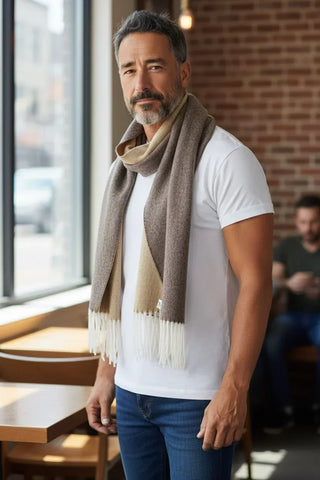 Hemley - Foulard uni de cachemire