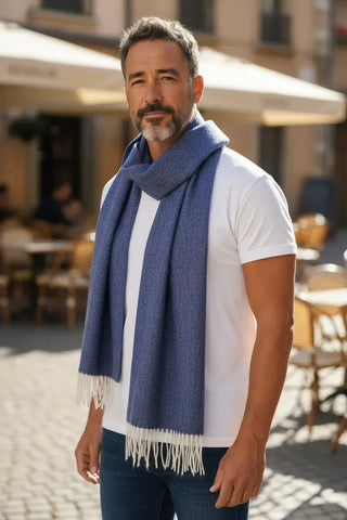 Hemley - Foulard uni de cachemire