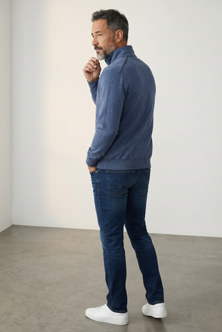 Paul & Shark - Cardigan de laine Typhoon Platinum