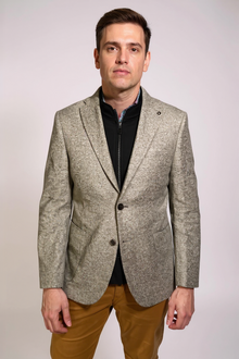  Digel - Earl-ST - Modern Fit - Veston de jersey le laine avec insertion détachable