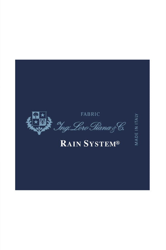 Paul & Shark - Chandail col zip de laine avec appliqués Loro Piana Rain System©