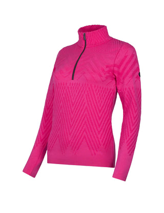 NEWLAND - Cinque Torry Lady T-Neck Uni avec Texture