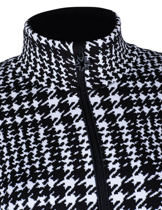 NEWLAND - Marmolada Lady Full Zip à Motifs Pied-de-poule