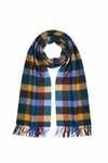 Hemley - Foulard à carreaux de cachemire