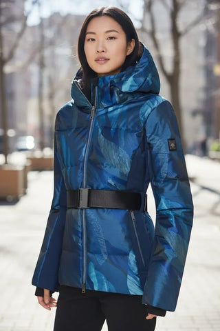DESCENTE - Luna - Manteau de ski pour femme doublé duvet