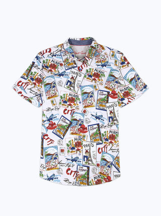Robert Graham - Chemise manches courtes SUAVE DE VIE