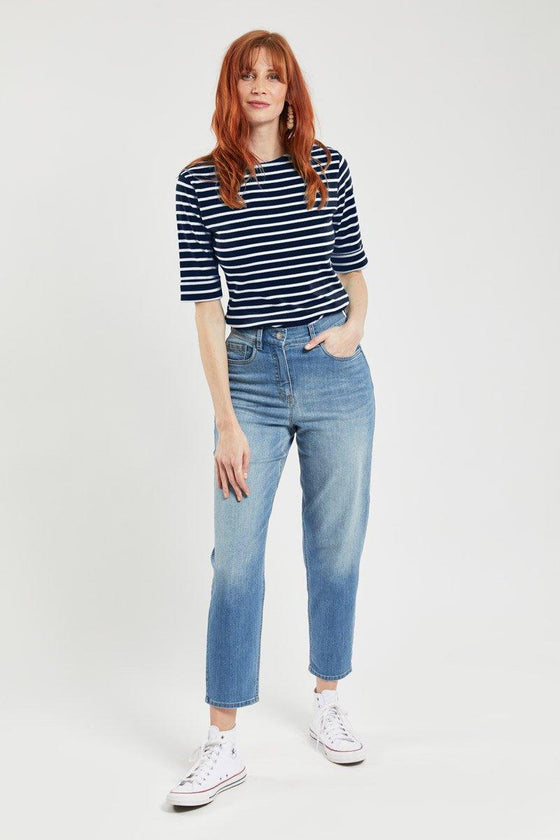 Armor-Lux - Cancale - Marinière bretonne manches 3/4 (plusieurs couleurs disponibles) - LE CAPITAINE D'A BORD