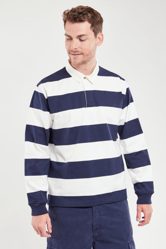 Armor-Lux - Polo manches longues Héritage - LE CAPITAINE D'A BORD