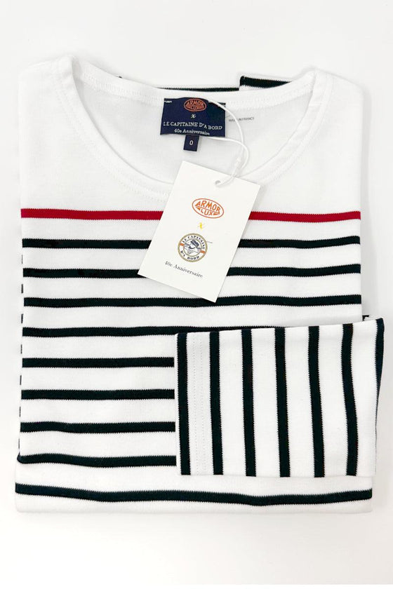 Armor-Lux - Marinière femme Le Capitaine D'a Bord Édition 40e Anniversaire - LE CAPITAINE D'A BORD