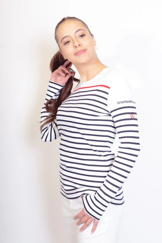 Armor-Lux X Le Capitaine D'a Bord - Marinière Femme - 40e Anniversaire (Édition Limitée) - LE CAPITAINE D'A BORD