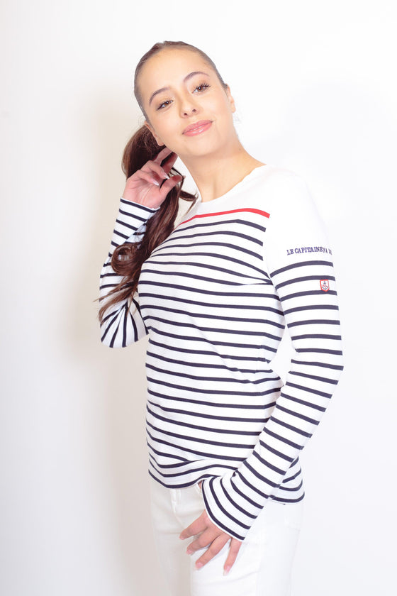 Armor-Lux X Le Capitaine D'a Bord - Marinière Femme - 40e Anniversaire (Édition Limitée) - LE CAPITAINE D'A BORD