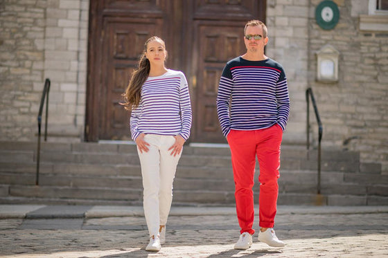 Armor-Lux X Le Capitaine D'a Bord - Marinière Homme - 40e Anniversaire (Édition Limitée) - LE CAPITAINE D'A BORD