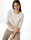BRAX - Bonnie - Marinière rayée manches 3/4