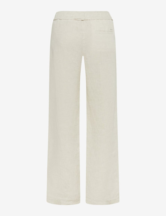 BRAX - Farina - Pantalon de Lin à jambes larges
