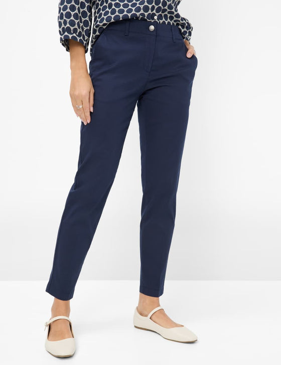 BRAX - Maron - Pantalon coton Chino Ultralight Supreme