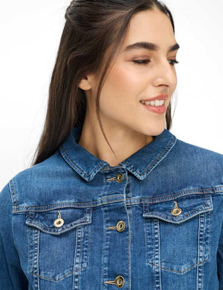 BRAX - Miami - Blouson de jeans extensible - Regular Used Blue
