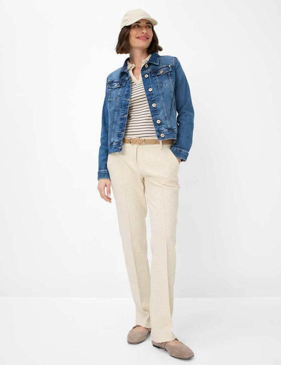 BRAX - Miami - Blouson de jeans extensible - Regular Used Blue