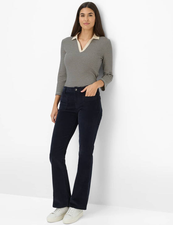 BRAX - Shakira - Pantalon de velours cordé Cozy Corduroy