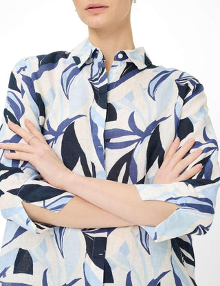 BRAX - Vicki - Blouse de lin florale