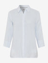 BRAX - Vicki - Blouse rayée de lin et coton