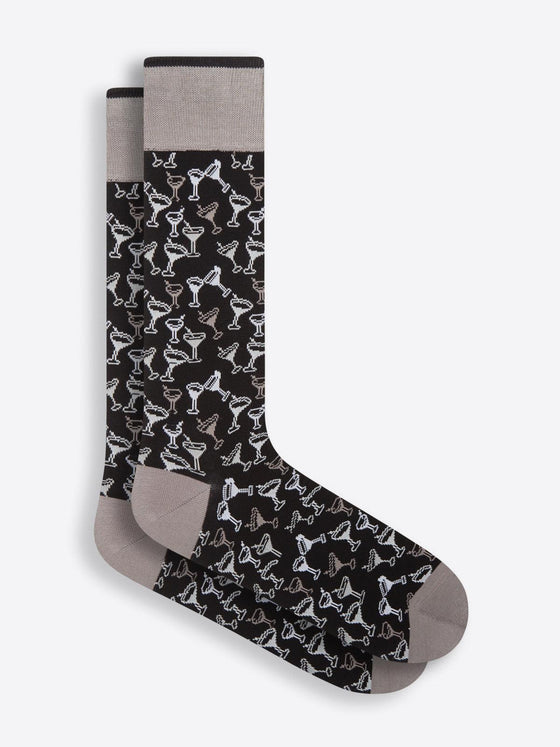 Bugatchi - Bas de coton mercerisé martini - LE CAPITAINE D'A BORD