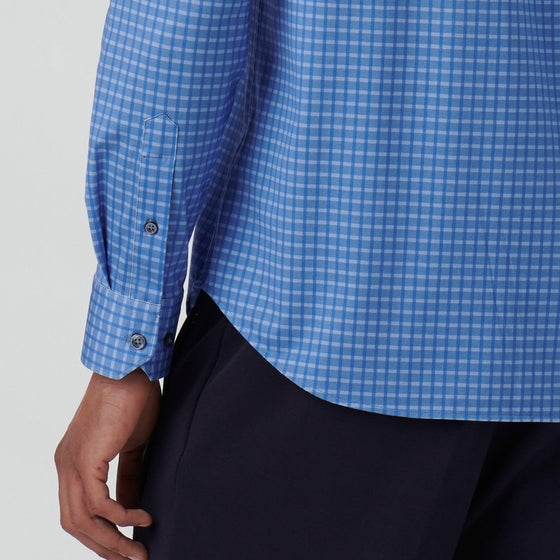 Bugatchi - James - Chemise manches longues carreaux OoohCotton® - LE CAPITAINE D'A BORD