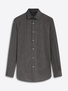  Bugatchi - James - Chemise manches longues cercles OoohCotton® - LE CAPITAINE D'A BORD