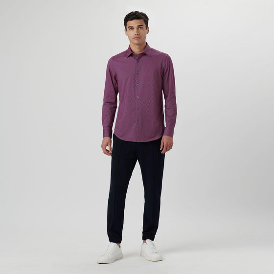 Bugatchi - James - Chemise manches longues florale OoohCotton® - LE CAPITAINE D'A BORD