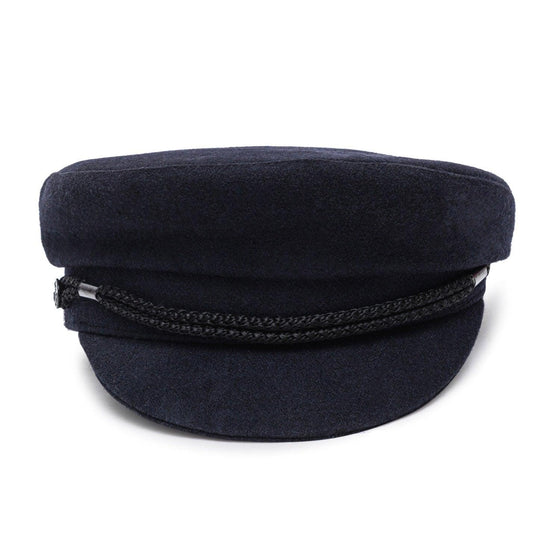 Cancale - Casquette de laine Capitaine (sans galons) - LE CAPITAINE D'A BORD