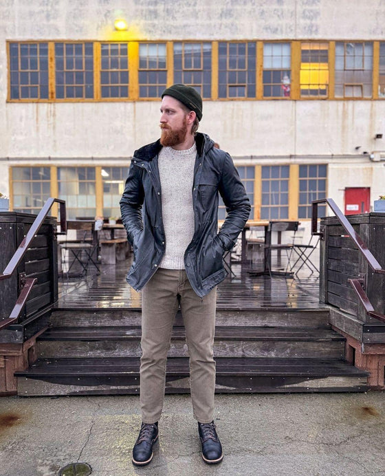 Crown Cap - Beanie de laine hydrofuge - LE CAPITAINE D'A BORD