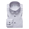 Emanuel Berg - Byron - Chemise manches longues unie Albini 4Flex - Modern Fit - Gris - LE CAPITAINE D'A BORD