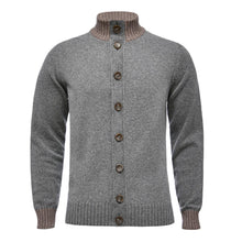  Emanuel Berg - Cardigan à boutons de laine et cachemire Premium - Gris - LE CAPITAINE D'A BORD