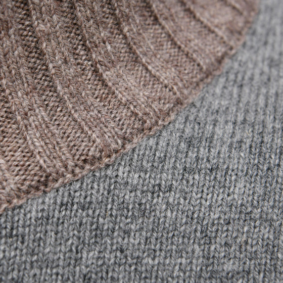 Emanuel Berg - Cardigan à boutons de laine et cachemire Premium - Gris - LE CAPITAINE D'A BORD