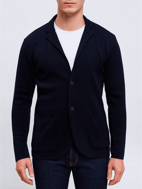 Emanuel Berg - Cardigan Premium Swacket Laine Mérinos Extrafine - LE CAPITAINE D'A BORD