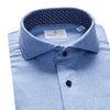 Emanuel Berg - Polo manches longues Premium Jersey Knit - Modern Fit - Bleu - LE CAPITAINE D'A BORD
