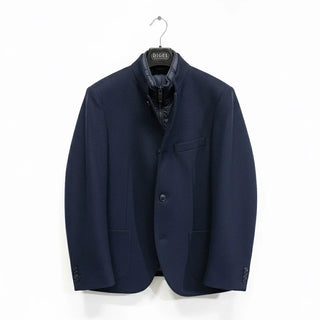 Digel - Enver-ST - Modern Fit - Veston de jersey de laine avec insertion détachable