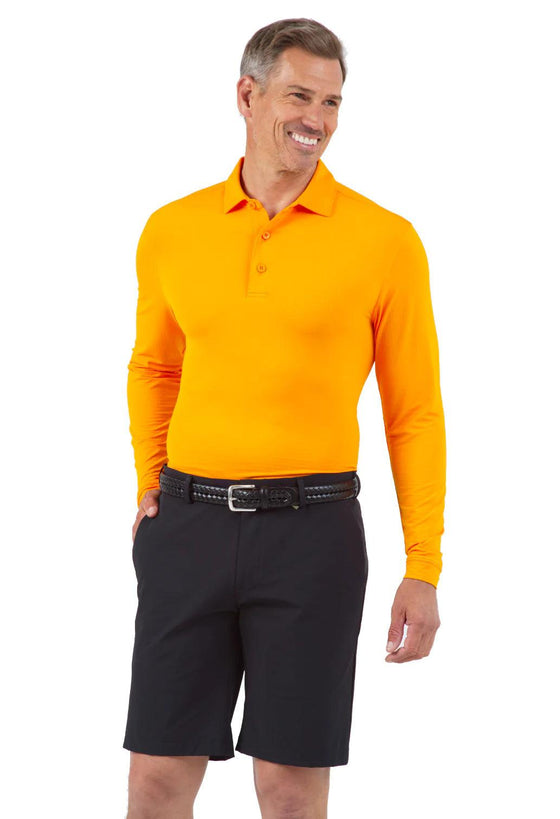 Ibkül - Men's Long Sleeve Polo - 95199 (Modern Fit) - LE CAPITAINE D'A BORD