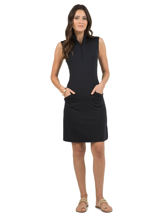 Ibkül - Solid Sleeveless Mock Dress - 58000 - LE CAPITAINE D'A BORD