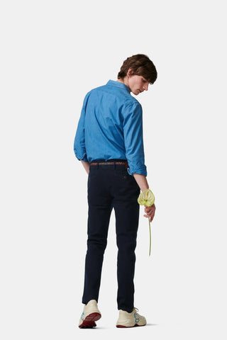 MMX - Pantalon de coton texturé Apus 7647 - LE CAPITAINE D'A BORD