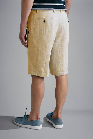 Paul & Shark - Bermudas 100% lin - LE CAPITAINE D'A BORD